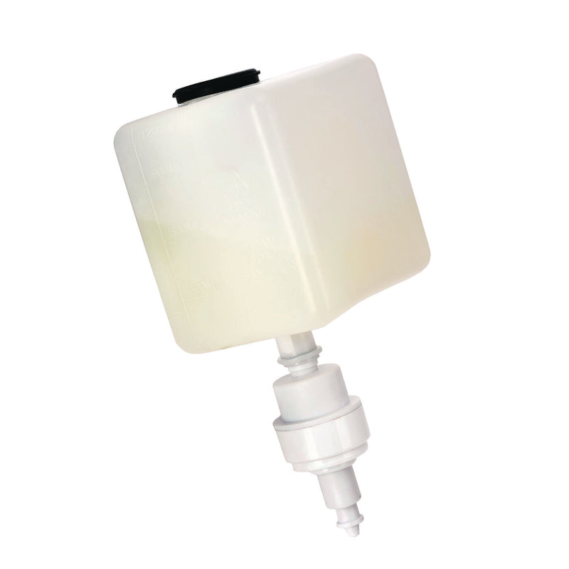Alpine Industries Wall Mount Automatic Gel Hand Sanitizer/Soap Dispenser with Drip Tray, 40 oz, 4.48 x 6 x 18.1, White (ALHALP430LT) Each