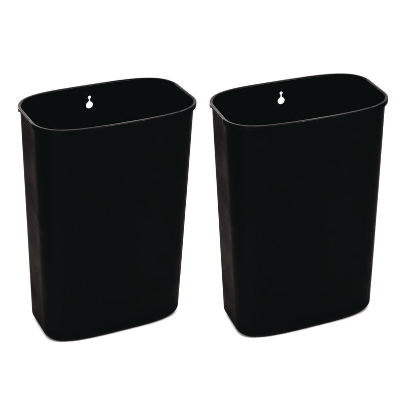 Alpine Industries 10.5 Gallon Recycle and Trash Station, Brushed Stainless Steel (ALHALP47040LRT) Each