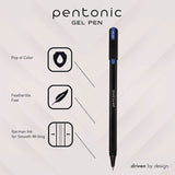 TOPS™ PENTONIC Gel Stick Pen Set, (4) 0.6mm Fine Tip, (6) 0.7mm Fine Tip, (2) 1 mm Medium Tip, Assorted Ink/Barrel Colors, 12/Pack (PNT12185) Pack of 12