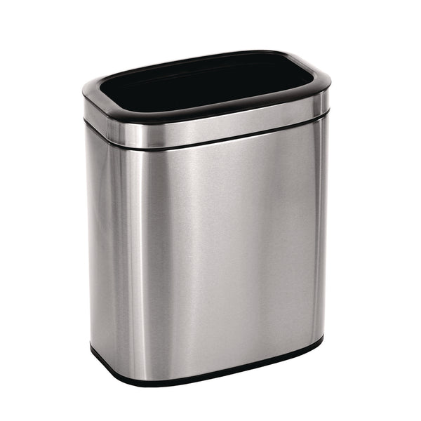 Alpine Industries Stainless Steel Rectangular Liner Open Top Trash Can, 5.3 gal, Brushed Stainless Steel (ALHALP47020L) Each
