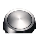 Alpine Industries 17 Gal Stainless Steel Swivel Trash Can Cover, 15.7 x 15.67 x 15.67, Silver (ALHALP47065LC) Each