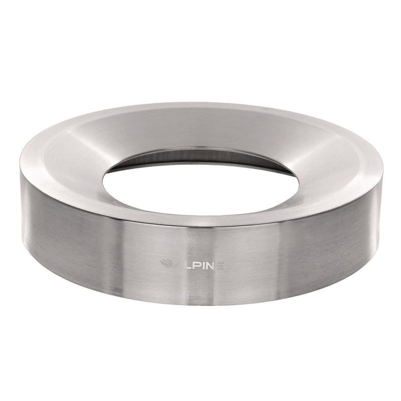 Alpine Industries 27 Gallon Stainless Steel Recycling Can and Trash Receptacle, Brushed Stainless Steel (ALHALP47527RT) Each