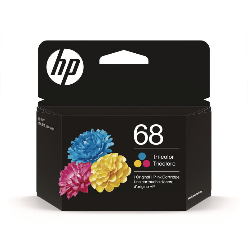 HP HP 68 (7FP20TN0) Tri-Color Original Ink Cartridge (HEW7FP20TN) Each