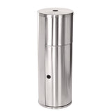 Alpine Industries Stainless Steel 7 Gal Trash Can with Gym Disinfecting Wipes Dispenser (ALHALP4777) Each