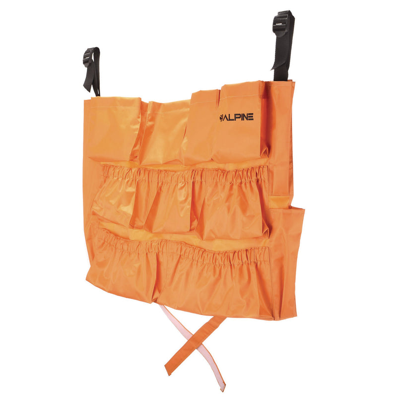 Alpine Industries 12-Pocket Trash Can Caddy Bag, 12 Compartments, Orange (ALHALP47771) Each
