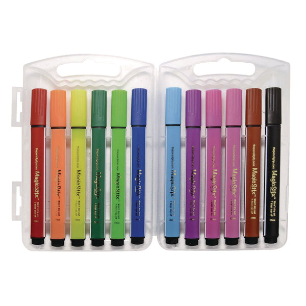 TPG Creations™ Magic Tri Stix Set, 12 Assorted Colors, 12/Set, 48 Sets/Carton (TPG39548) Case of 48