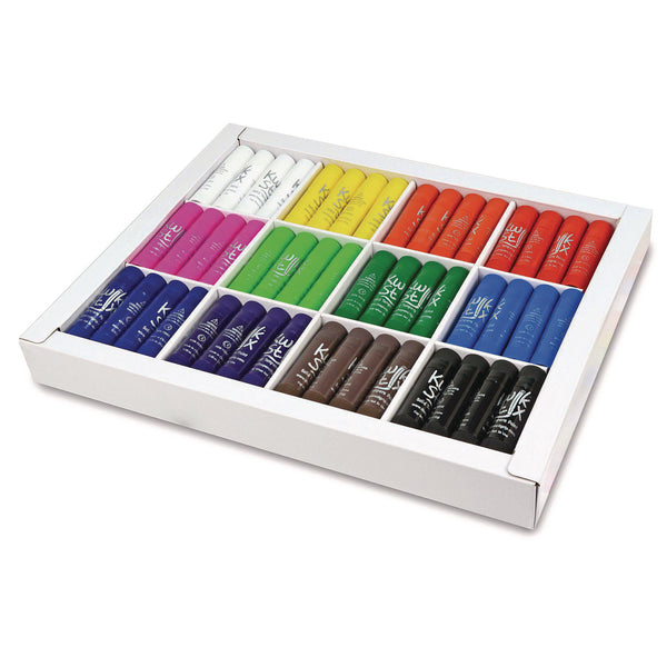 TPG Creations™ Kwik Stix Tempera Paint Set, 12 Assorted Colors, 96/Pack, 2 Packs/Carton (TPG69602) Case of 2