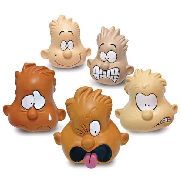 TPG Creations™ Feeling Heads Expression Set, Assorted Colors, 5/Set, 10 Sets/Carton (TPG89510) Case of 10