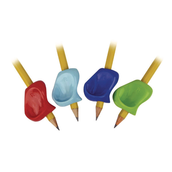 TPG Creations™ Pinch Pencil Grip, 1" Long, Assorted Colors, 100/Carton (TPG127100) Case of 100