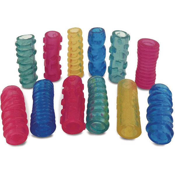 TPG Creations™ Extreme Gel Grip, 1.3" Long, Assorted Colors, 600/Carton (TPG165600) Case of 600