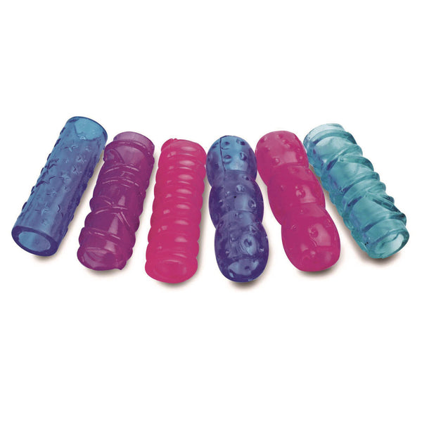 TPG Creations™ Extreme Gel Grip, 1.3" Long, Assorted Colors, 600/Carton (TPG165600) Case of 600