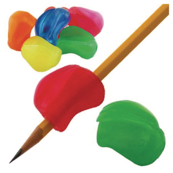 TPG Creations™ Crossover Grip, 1" Long, Assorted Neon Colors, 100/Carton (TPG180100) Case of 100