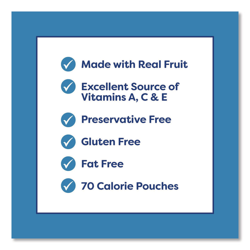Welch's Fruit Snacks, Mixed Fruit, 0.9 oz Pouch, 40/Box (WELPIM94068) Box of 42