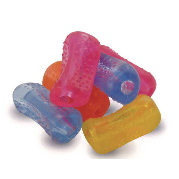 TPG Creations™ Bumpy Pencil Grip. 0.6" Long, Assorted Neon Colors, 72/Carton (TPG12072) Case of 72