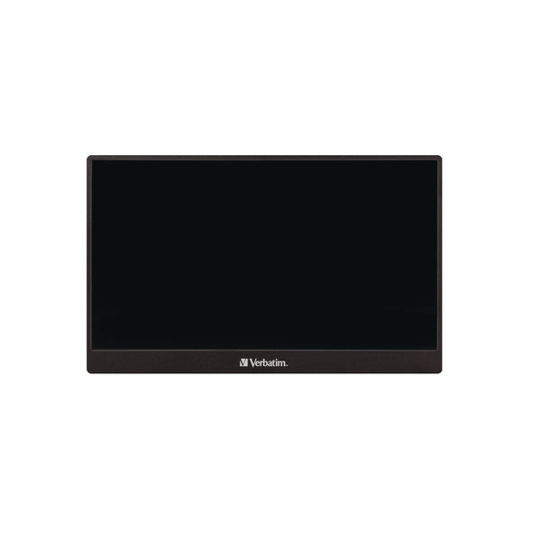 Verbatim® Portable Monitor, 14" Widescreen, IPS Panel, 1920 Pixels x 1080 Pixels, Plastic (VER49590) Each