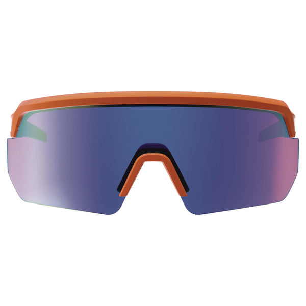 Ergodyne Skullerz AEGIR-AFASPM Anti-Scratch and Enhanced Anti-Fog Safety Glasses, Orange Frame, Blue Mirror Polycarb Lens (EGO55062) Each