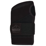 Ergodyne ProFlex 4005 Wrist Brace Support with Single Strap, Large, Fits Left Hand, Black (EGO70142) Each