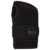 Ergodyne ProFlex 4005 Wrist Brace Support with Single Strap, Medium, Fits Right Hand, Black (EGO70145) Each