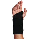 Ergodyne ProFlex 4015 Wrist Brace Support with Double Strap, Medium, Fits Right Hand, Black (EGO70153) Each