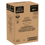 Dart Compostable Fiber Dinnerware, ProPlanet Seal, Plate, 10 x 10, Tan, 500/Carton (DCC10PSC1PF) Case of 4