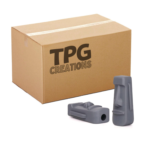 TPG Creations™ Pencil Topper, Giant Face, Gray, 36/Carton (TPG43436) Case of 36
