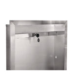 Alpine Industries Stainless Steel Recessed 12 Gal Leak-Proof Waste Receptacle, Brushed Stainless Steel (ALHALP493) Each