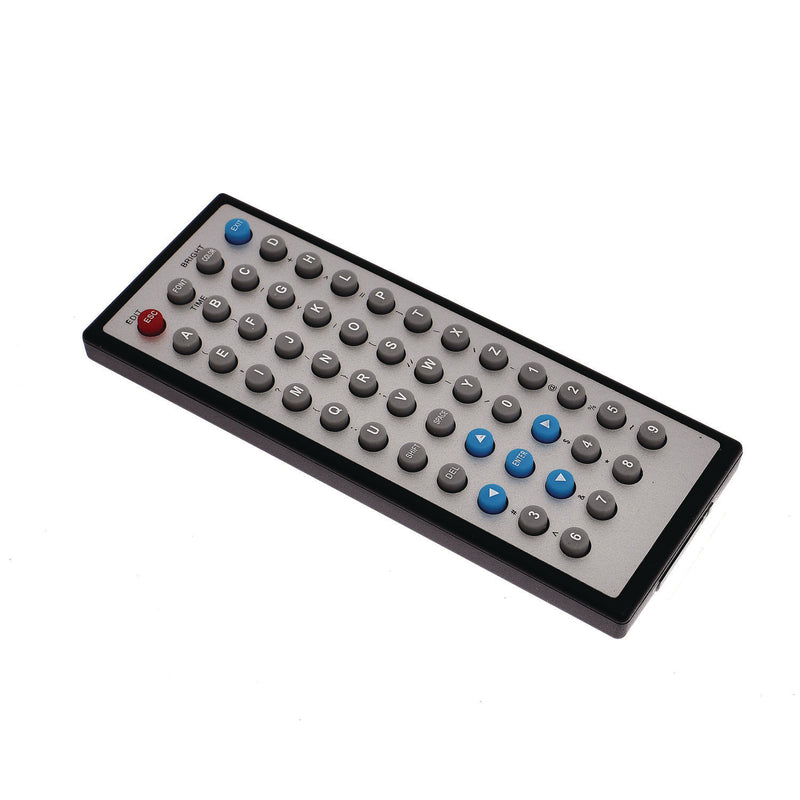 Alpine Industries LED Programmable Message Board Open Sign, 22 x 13, Black Frame, Blue/Red Graphics (ALHALP49710) Each