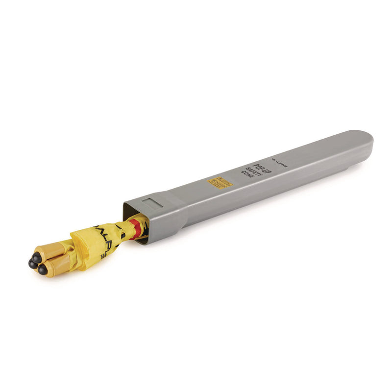 Alpine Industries Tri-fold Multi-Lingual Pop-Up Wet Floor Sign, 2.95 x 2.55 x 20, Yellow (ALHALP49820) Each