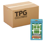 TPG Creations™ Anywhere Zen Strips, Sandy Palm Leaves, Assorted Colors, 13/Set, 24 Sets/Carton (TPG88624) Case of 24