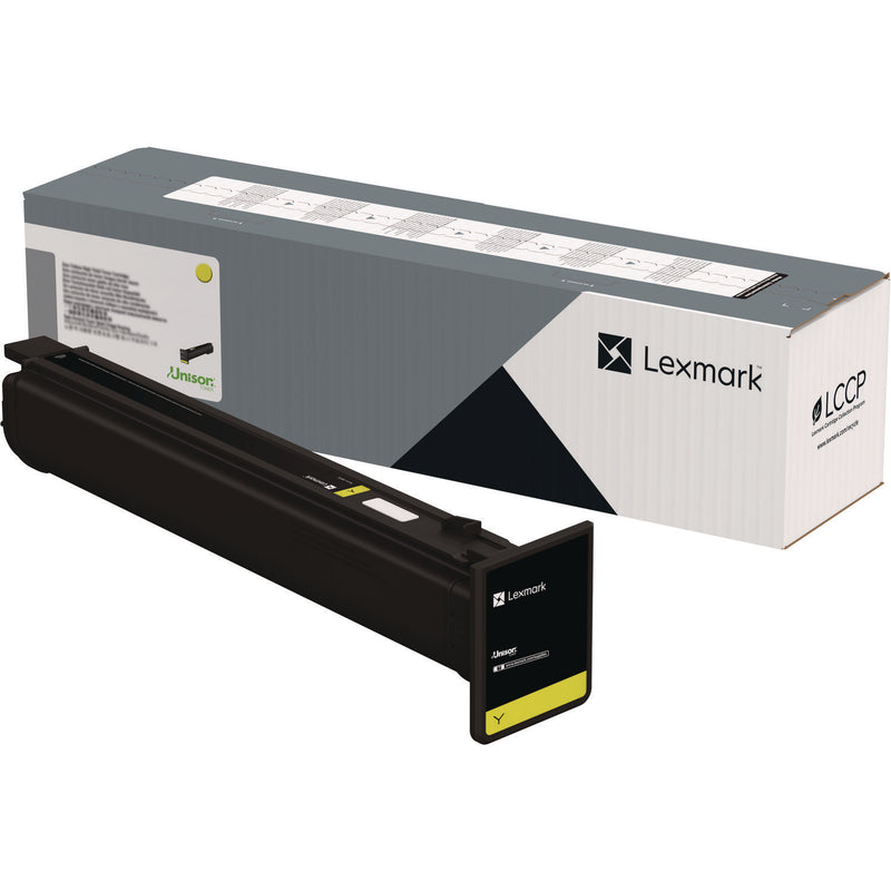 77L0H40 High-Yield Toner, 46,600 Page-Yield, Yellow (LEX77L0H40) Each