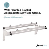 AdirOffice Drop Lift Blueprint Storage Wall Rack, Assorted Document Sizes Accommodated, 7.9" x 1.2" x 7.1", White (ALHI616WHI) Each