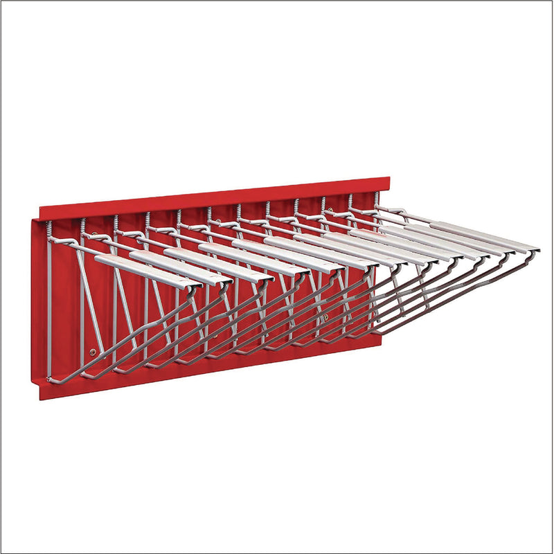 AdirOffice Large File Blueprint Pivot Wall Rack, Assorted Document Sizes Accommodated, 11" x 15.8" x 23.9", Red (ALHI617RED) Each