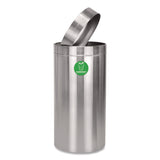 Alpine Industries 27 Gallon Stainless Steel Compost Can, Brushed Stainless Steel (ALHALP47527CO) Each