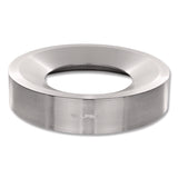 Alpine Industries 27 Gallon Stainless Steel Compost Bin and Trash Can, Brushed Stainless Steel (ALHALP47527COT) Each