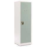 AdirOffice Steel Storage Locker, 1 Compartment, 15 x 15 x 48, Misty Green (ALHI62901MGRN) Each