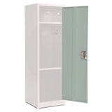 AdirOffice Steel Storage Locker, 1 Compartment, 15 x 15 x 48, Misty Green (ALHI62901MGRN) Each