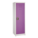 AdirOffice Steel Storage Locker, 1 Compartment, 15 x 15 x 48, Purple (ALHI62901PUR) Each