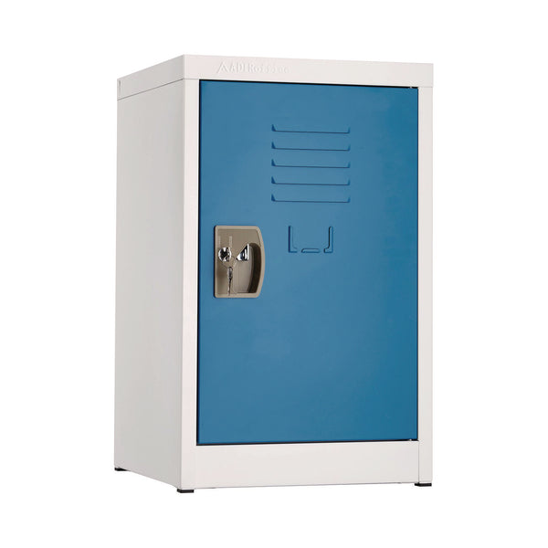 AdirOffice Steel Storage Locker, 1 Compartment, 15 x 15 x 24, Blue (ALHI62902BLU) Each