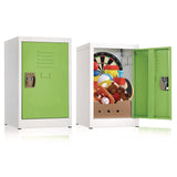 AdirOffice Steel Storage Locker, 1 Compartment, 15 x 15 x 24, Green (ALHI62902GRN) Each