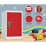 AdirOffice Steel Storage Locker, 1 Compartment, 15 x 15 x 24, Red (ALHI62902RED) Each