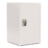 AdirOffice Steel Storage Locker, 1 Compartment, 15 x 15 x 24, White (ALHI62902WHI) Each