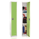 AdirOffice Steel Storage Locker, 1 Compartment, 12 x 12 x 72, Green (ALHI629201GRN) Each