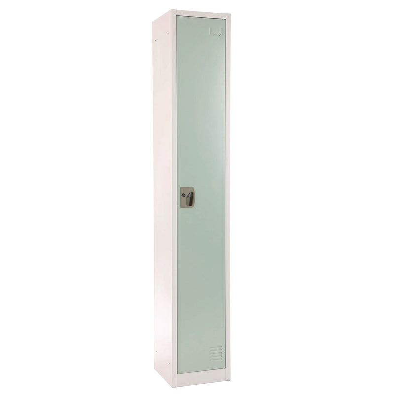 AdirOffice Steel Storage Locker, 1 Compartment, 12 x 12 x 72, Misty Green (ALHI629201MGRN) Each