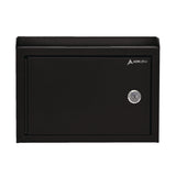 AdirOffice Medium Size Steel Multi-Purpose Secure Drop Box, 9.8 x 3.4 x 7.5, Black (ALHI63102BLK) Each