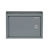 AdirOffice Medium Size Steel Multi-Purpose Secure Drop Box, 9.8 x 3.4 x 7.5, Gray (ALHI63102GRY) Each