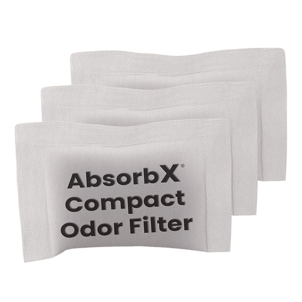 HLS Commercial® AbsorbX Compact Odor Filter, 0.03 lb Bag, Unscented, 3/Pack (HLMHLS08CF3) Each