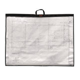 AdirOffice Large Document Protection Blueprint Plan Holder, Holds Plans 18" x 36", Clear (ALHIPS1836) Each