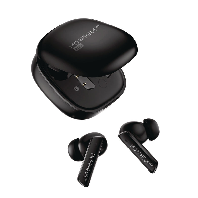 Morpheus 360® Nemesis ANC Wireless Noise Cancelling Earbuds, Black (MHSTW2750B) Each