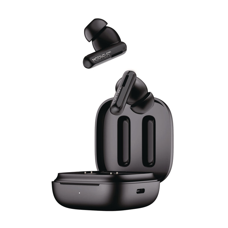 Morpheus 360® Nemesis ANC Wireless Noise Cancelling Earbuds, Black (MHSTW2750B) Each