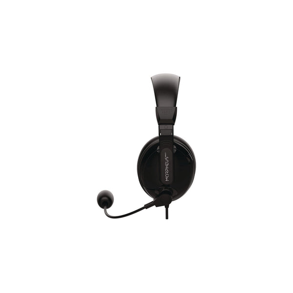 Morpheus 360® Deluxe Multimedia Stereo USB Headset with Adjustable Boom Microphone, Over the Head, Binaural (MHSHS3500SU) Each